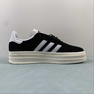 Adidas Gazelle Bold Core Black White Core White HQ6912