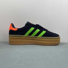 Cargar imagen en el visor de la galería, Adidas Gazelle Bold Aurora Ink Solar Orange JH9667
