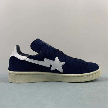 Adidas Campus 80s Bape Collegiate Navy Cloud White Off White ID4770