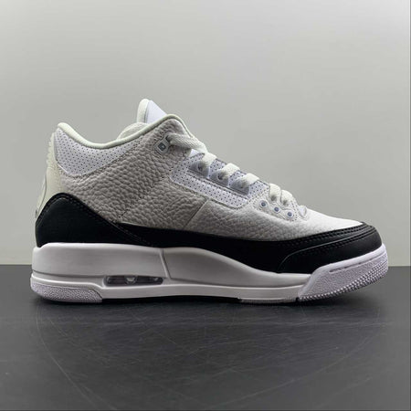 Air Jordan 3 Retro SP x Fragment Design White Black DA3595-100