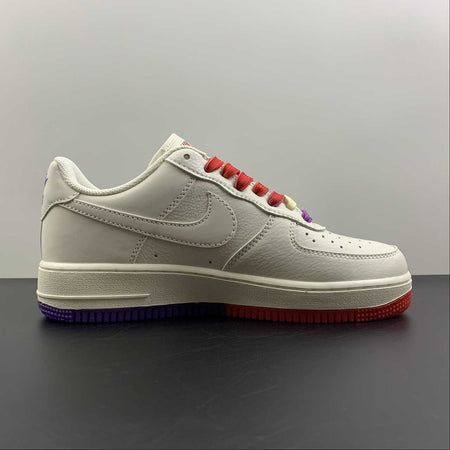 Air Force 1 07 Low Raptors Toronto White Purple Red KK6325-015