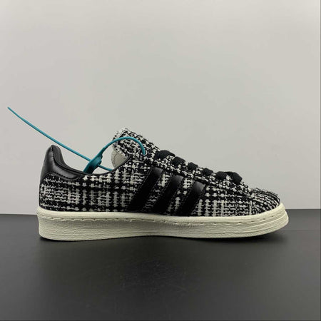 INVINCIBLE x DAYZ x Adidas Campus 80s Core Black Cream White HP2821