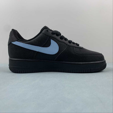 Air Force 1 07 Low Black Blue CW2288-012