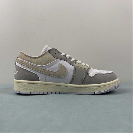 Air Jordan 1 Low SE Craft Inside Out Tech Grey Light Orewood Brown Sail DN1635-002