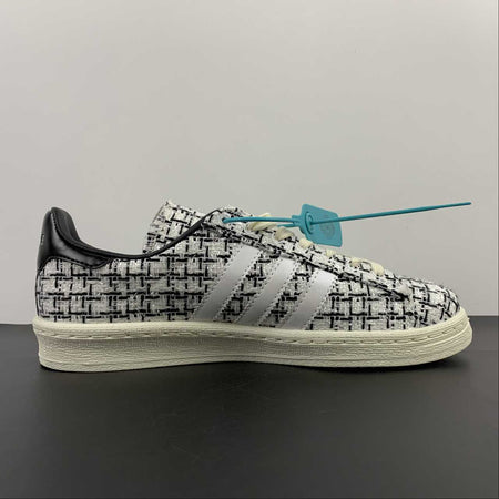 INVINCIBLE x DAYZ x Adidas Campus 80s Core White Black HP2820