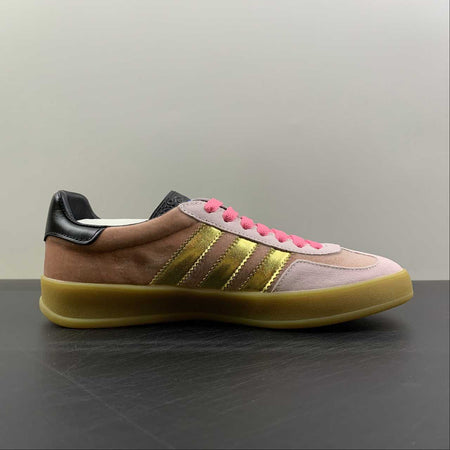 Adidas x Gucci Gazelle Pink Velvet