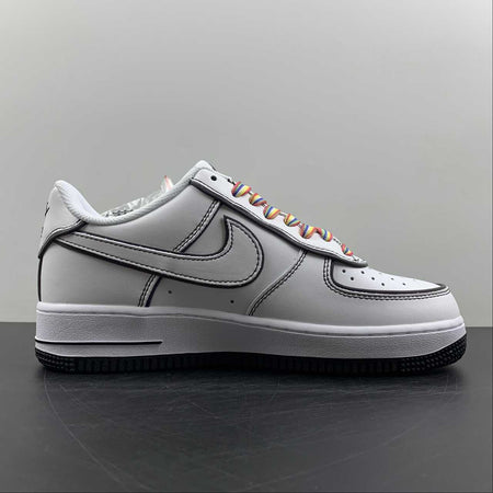 Air Force 1 07 Low Panda White Black Reflective Multi GU6936-599