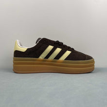 Cargar imagen en el visor de la galería, Adidas Gazelle Bold Earth Strata Powder Yellow Cloud White JI2697
