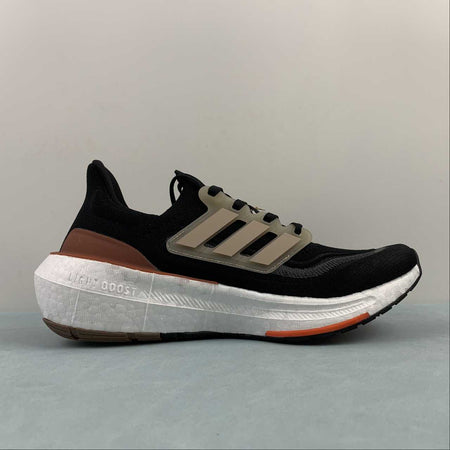Adidas UltraBoost Light Core Black Wonder Taupe Grey Six HQ6344