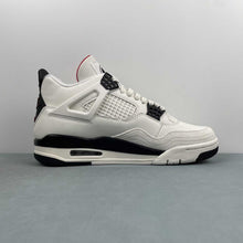 Cargar imagen en el visor de la galería, Air Jordan 4 Retro Flight Club Sail Black University Red IM4002-100
