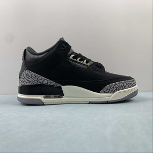Air Jordan 3 Retro Off Noir Black Coconut Milk Gray Cement CK9246-001