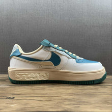 Cargar imagen en el visor de la galería, Air Force 1 FONTANKA Navy Blue Green Gray CW6688-604
