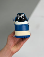 Cargar imagen en el visor de la galería, BAPE Sk8 STA Blue Navy Black White Beige
