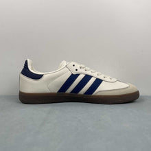 Cargar imagen en el visor de la galería, Adidas Samba OG Off White Dusky Petrol Night Indigo IH6627
