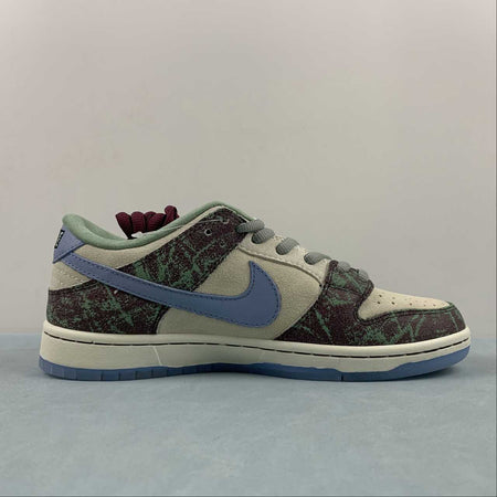 SB Dunk Low Crenshaw Skate Club Beige Multi-Color Blue FN4193-100