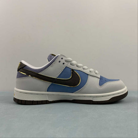 SB Dunk Low Word Cup Brown Blue Metallic Gold AT2022-688