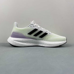 Adidas Pureboost 23 White Black Silver Dawn IF2398