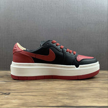 Cargar imagen en el visor de la galería, Air Jordan 1 Elevate Low Bred Black Varsity Red White DQ1823-006
