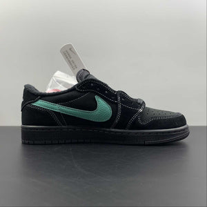 Travis Scott x Air Jordan 1 Low OG Tiffany Blue Black White DM7866-401