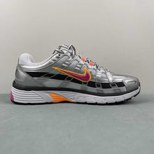Cargar imagen en el visor de la galería, Nike P-6000 White Metallic Platinum Hyper Crimson Laser Fuchsia BV1021-100
