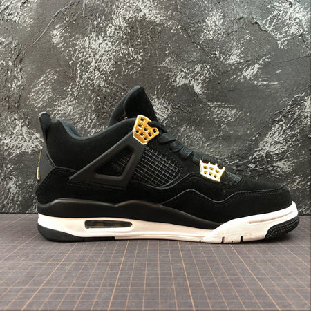 Air Jordan 4 Retro Royalty Black Gold 308497-032