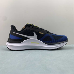 Air Zoom Structure 25 Black White Racer Blue DJ7883-003