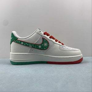 Undefeated x Air Force 1 07 Low Merry Christmas Red Green DH6239-839