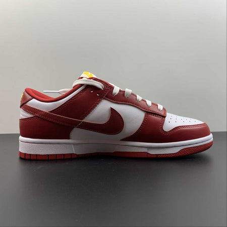 SB Dunk Low Cardinal Gym Red White Yellow DD1391-602