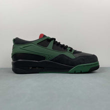 Cargar imagen en el visor de la galería, Air Jordan 4 RM Black Gorge Green University Red FQ7939-003

