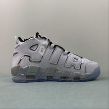 Cargar imagen en el visor de la galería, Air More Uptempo SE White Chrome Black Clear Metallic Silver DV7408-100
