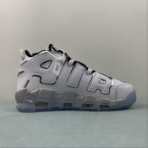 Air More Uptempo SE White Chrome Black Clear Metallic Silver DV7408-100