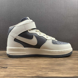 Air Force 1 07 Mid Beige Gray White Black LZ6819-609