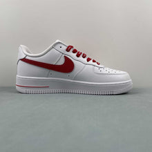 Cargar imagen en el visor de la galería, Supreme x Air Force 1 07 Low White Red CU9225-010
