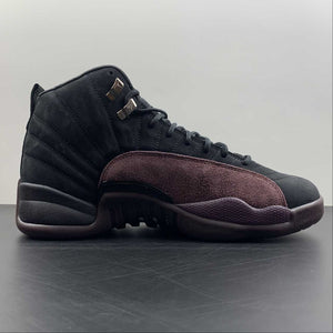 Air Jordan 12 Retro x A Ma Maniere Black Burgundy Crush DV6989-001