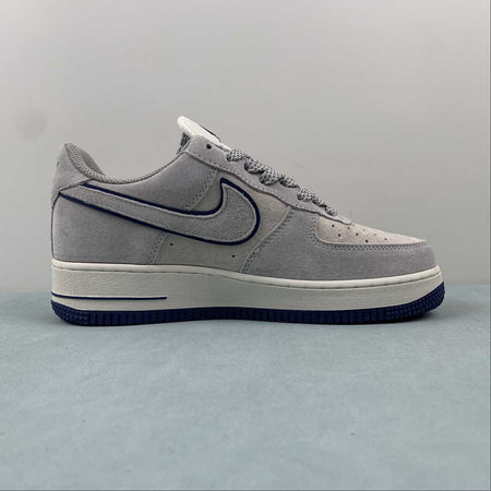 The North Face x Air Force 1 07 Low Suede Gray Navy Blue HD9999-001