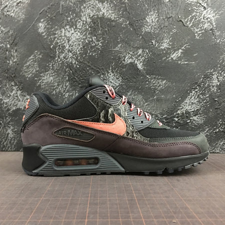 Air Max 90 PRM Side B Sunblush Black Gray Thunder CI6394-001