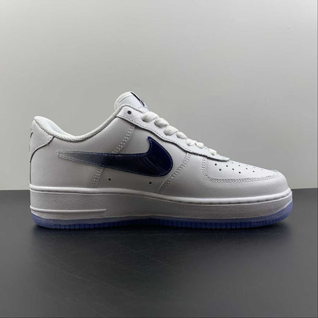 Air Force 1 07 Low White Midnight Blue Metallic Gold CO3363-366