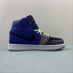 Zion Williamson x Air Jordan 1 High Voodoo Blue Purple Black DZ5485-420