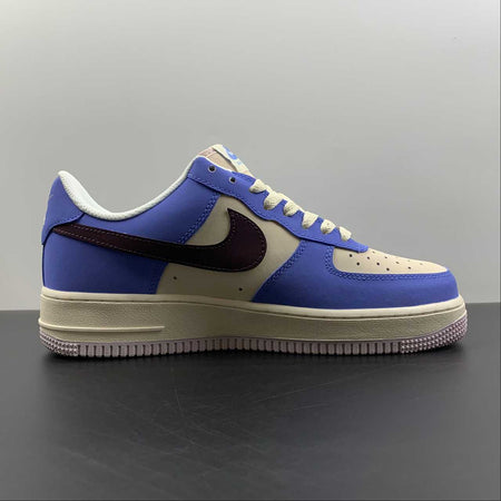 LV x Air Force 1 07 Low Navy Blue Brown White 315122-010