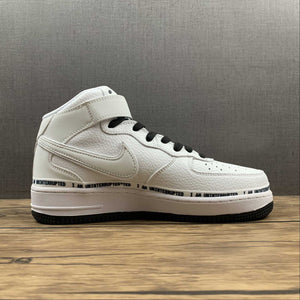Uninterrupted x Air Force 1 07 Mid White Black Gray BC2306-460