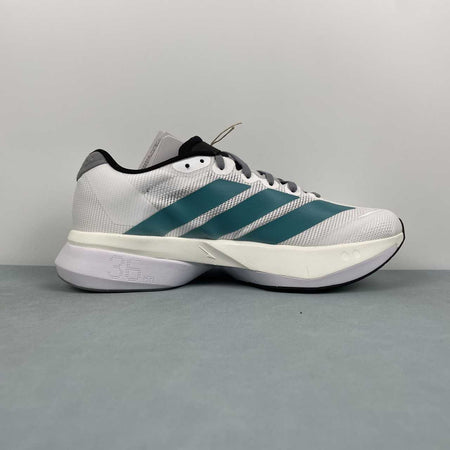 Adizero Boston 13 Cloud White Pure Teal Grey JR4791