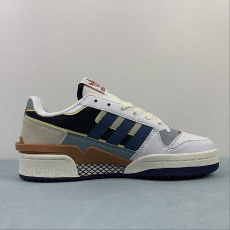 Adidas Forum Exhibit 2 White Core Black Haze Blue Beige FZ5596