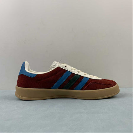 Adidas Gazelle Indoor Collegiate Burgundy Arctic Fuchsia Collegiate Green IG4996
