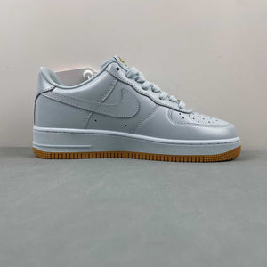 Air Force 1 07 Low Glacier Blue Gum Yellow Metallic Gold HF4933-400