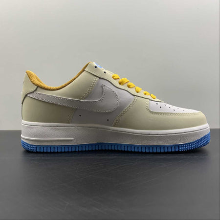 Air Force 1 07 Low North Face Gucci White Beige Yellow Blue 315122-011