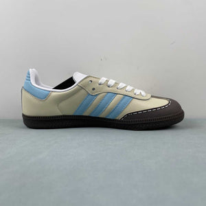 Adidas Samba OG Yellow Blue Brown  IG1024