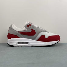 Cargar imagen en el visor de la galería, Air Max 1 Low Poly University Red White Neutral Grey HQ5882-100
