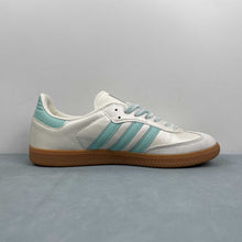 Cargar imagen en el visor de la galería, Adidas Samba OG Off White Semi Flash Aqua KJ4304
