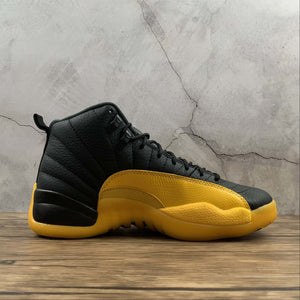 Air Jordan 12 Retro Black University Gold 130690-070