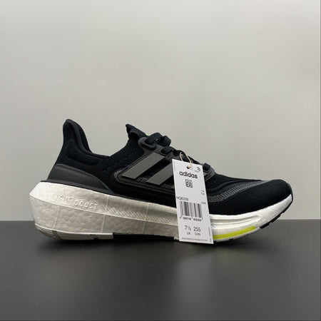 Adidas UltraBoost Light Core Black Grey Six Cloud White HQ6339